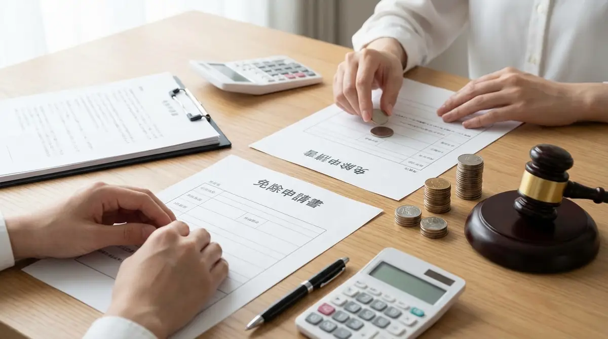 【方法4】全額免除・半額免除の対象者と申請方法