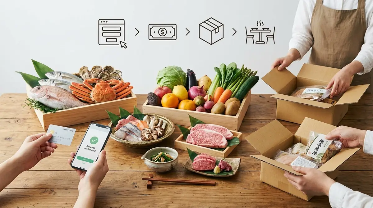 【初心者向け】ふるさと納税で食費を節約する4ステップ