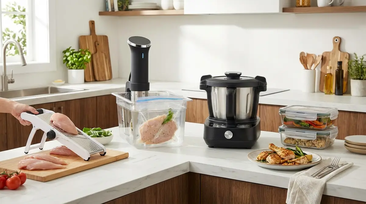 鶏むね肉の節約料理がもっとラクになる便利グッズ3選