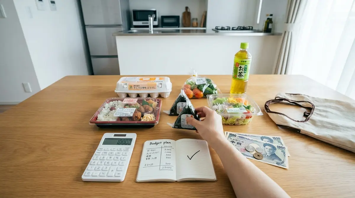 一人暮らしがコンビニ食費を月1万円以内に抑える節約術