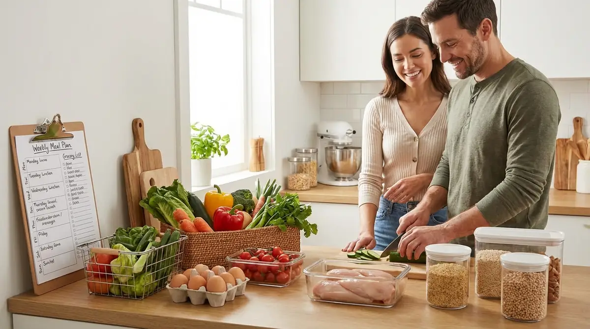 【実例】食費を週5,000円に抑える1週間献立（2人暮らし向け）