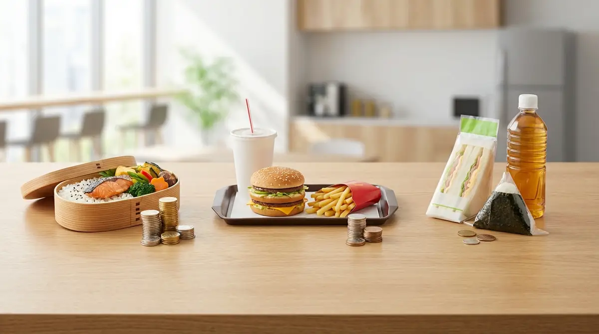 節約弁当はいくら浮く？外食・コンビニとの金額差を比較