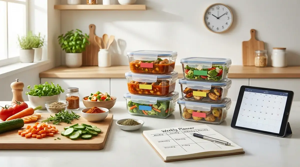 週末2時間で完成！作り置きの段取りとスケジュール