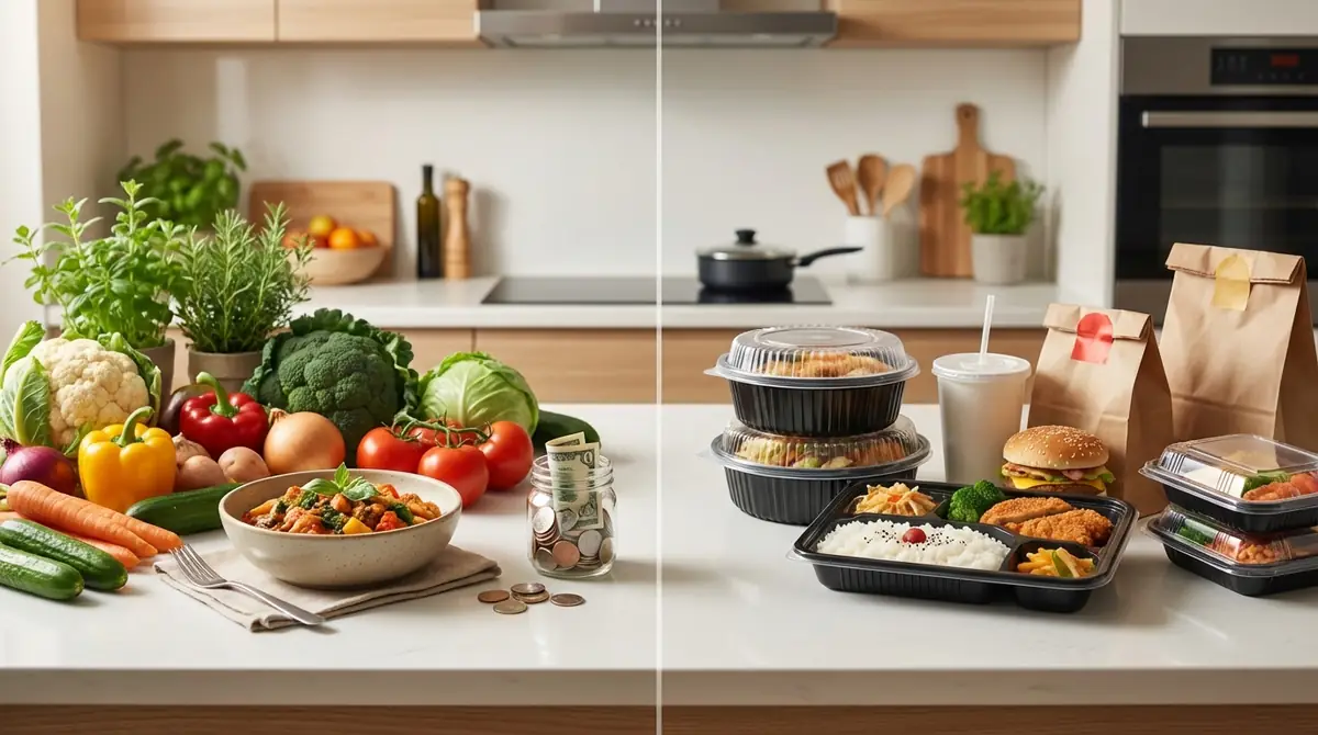 自炊で食費はいくら節約できる？外食・コンビニとの比較