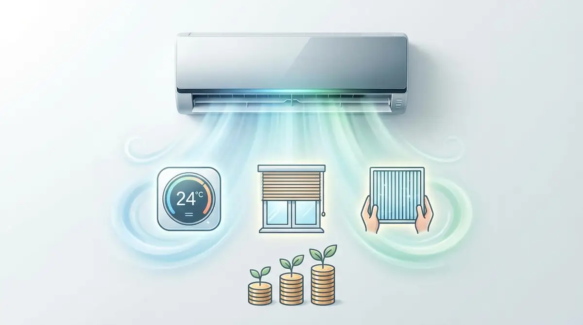 【結論】エアコン節約の基本ルール3つを押さえよう