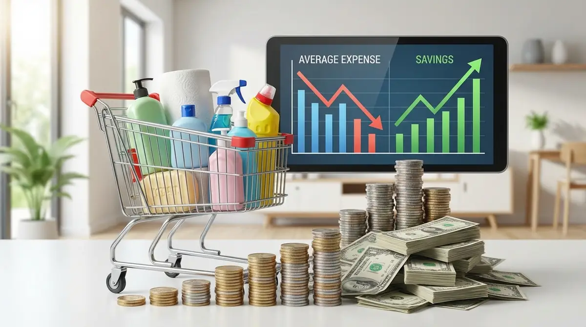 日用品費の平均と節約で削減できる金額