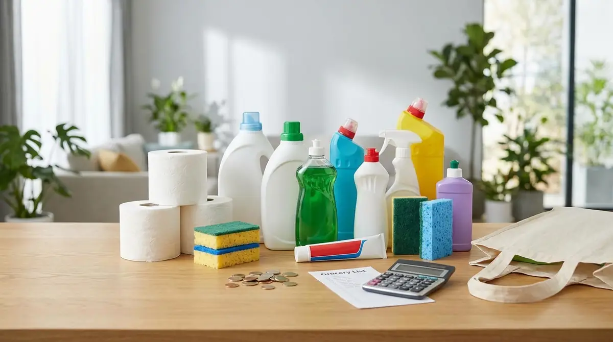 日用品費の平均はいくら?世帯別の目安と節約目標