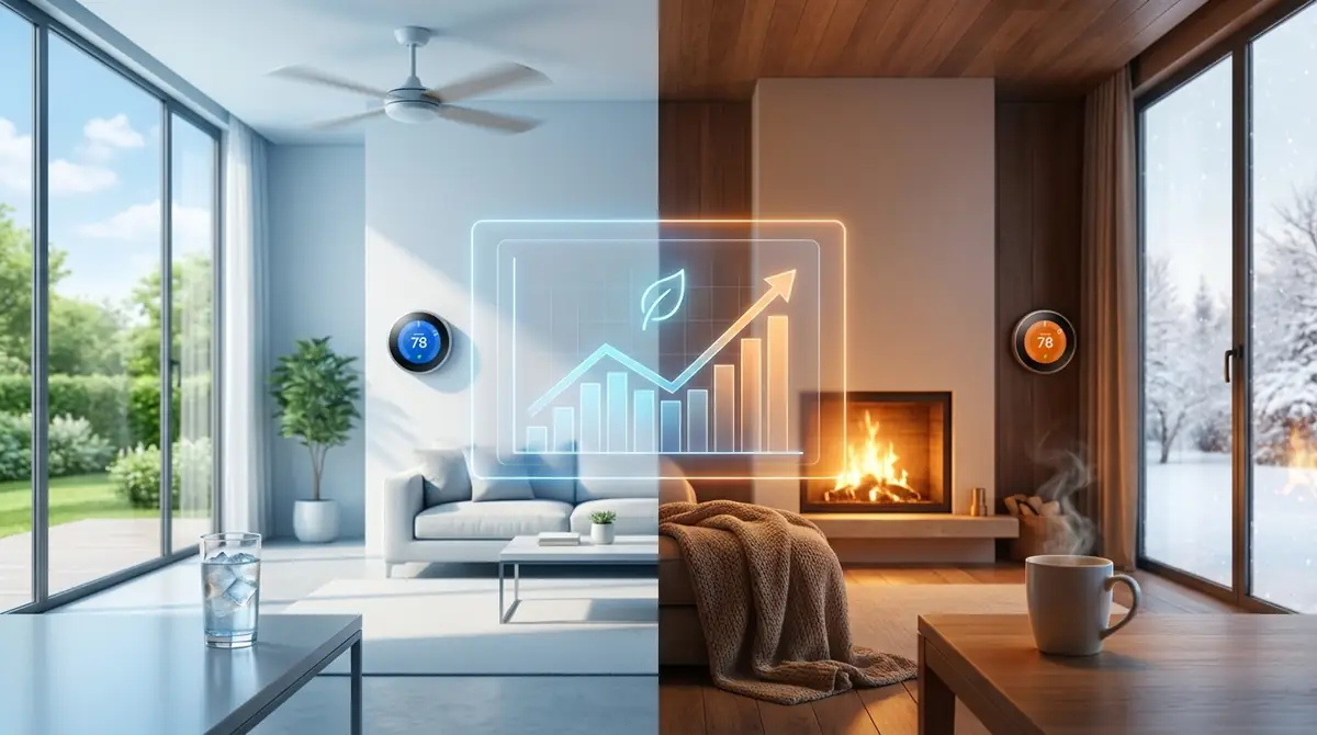 季節別の設定カスタマイズ｜夏と冬で節電効果を最大化