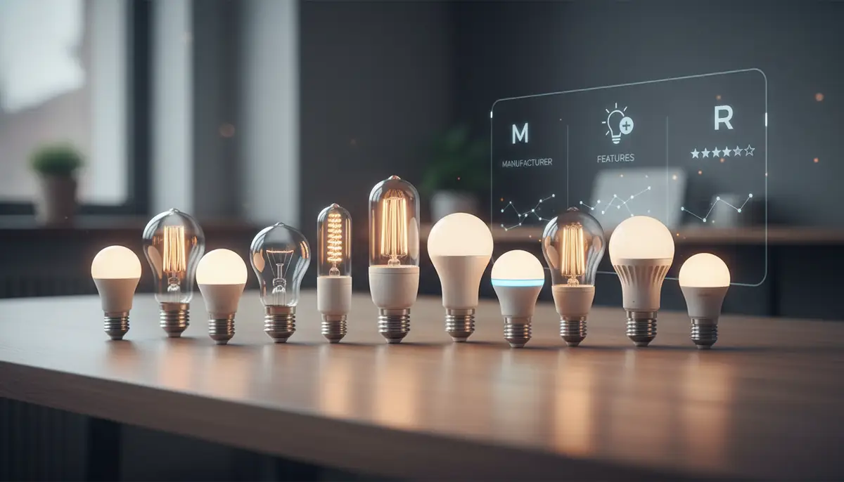 おすすめLED電球｜メーカー別の特徴と実際の使用レビュー
